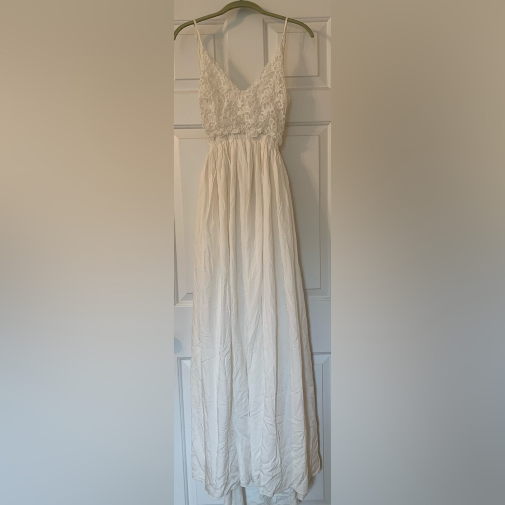 Boho Inspired Open Back Dress